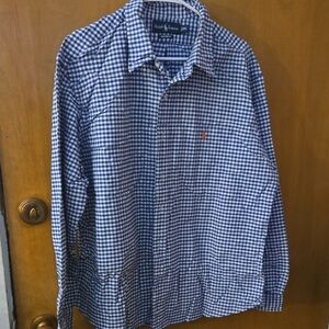 Polo by Ralph Lauren Blue Casual Button Down Shirt